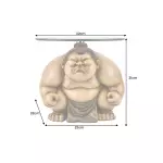 Odkládací stolek SUMO 30 CM béžový Odkládací stolek SUMO 30 CM béžový