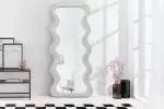 Nástěnné zrcadlo CURVY 160 CM bílá Nástěnné zrcadlo CURVY 160 CM bílá