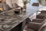 Rozkládací jídelní stůl DIAMOND TAUPE 180-260 CM keramika