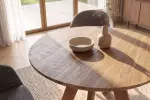 Kulatý jídelní stůl ART WOOD 100 CM masiv mango Kulatý jídelní stůl ART WOOD 100 CM masiv mango