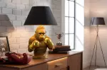 Stolní lampa KING APE II 55 CM černá/zlatá Stolní lampa KING APE II 55 CM černá/zlatá