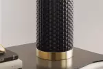 Stolní lampa ELEGANCIA 70 CM bílá/černá keramika Stolní lampa ELEGANCIA 70 CM bílá/černá keramika