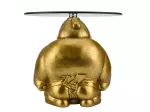 Konferenční stolek SUMO 55 CM zlatý Konferenční stolek SUMO 55 CM zlatý