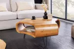 Konferenční stolek SPIN 90 CM masiv akácie honey Konferenční stolek SPIN 90 CM masiv akácie honey