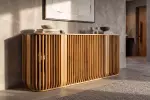 Komoda SCULPTURA 170 CM masiv mango