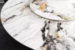 Kulatý jídelní stůl SPIN MULTICOLOR 150 CM keramika otočný Kulatý jídelní stůl SPIN MULTICOLOR 150 CM keramika otočný