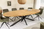 Oválný jídelní stůl GALAXIE 240 CM masiv mango Oválný jídelní stůl GALAXIE 240 CM masiv mango