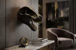 Nástěnná dekorace T-REX 40 CM černá