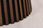 Kulatý jídelní stůl VALHALLA BROWN 140 CM dubová dýha Kulatý jídelní stůl VALHALLA BROWN 140 CM dubová dýha