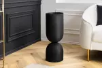 Váza SANDGLASS XL 70 CM černá železo Váza SANDGLASS XL 70 CM černá železo