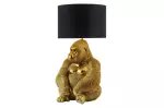 Stolní lampa KING APE 55 CM černá/zlatá Stolní lampa KING APE 55 CM černá/zlatá