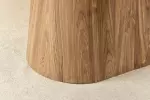 Jídelní stůl UNIQUE 200 CM šedý mramor/dýha ořech Jídelní stůl UNIQUE 200 CM šedý mramor/dýha ořech
