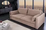 Rozkládací pohovka APARTMENT 3M 215 CM taupe manšestr Rozkládací pohovka APARTMENT 3M 215 CM taupe manšestr