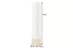 Stojací lampa AGAPUNE 120 CM bílá/přírodní Stojací lampa AGAPUNE 120 CM bílá/přírodní