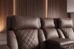 2SET televizní křeslo HOLLYWOOD hnědé syntetická kůže 2SET televizní křeslo HOLLYWOOD hnědé syntetická kůže