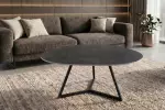 Konferenční stolek MARVELOUS ANTRACIT 90 CM keramika