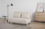 Rozkládací pohovka SMART MULTIFUNCTION 140 CM béžová manšestr Rozkládací pohovka SMART MULTIFUNCTION 140 CM béžová manšestr
