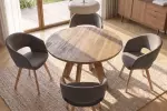 Kulatý jídelní stůl ART WOOD 100 CM masiv mango Kulatý jídelní stůl ART WOOD 100 CM masiv mango