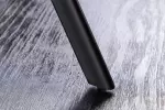 Kulatý jídelní stůl ATELIER 100 CM šedá/černá melaminová dýha Kulatý jídelní stůl ATELIER 100 CM šedá/černá melaminová dýha