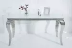 Konzolový stolek MODERN BAROCCO 140 CM bílý Konzolový stolek MODERN BAROCCO 140 CM bílý