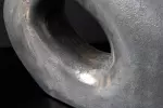 Váza RING 30 CM tmavě šedá Váza RING 30 CM tmavě šedá