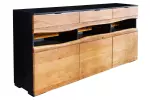 Komoda GRAND s LED osvětlením 180 CM masiv akácie Komoda GRAND s LED osvětlením 180 CM masiv akácie