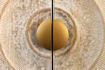 Televizní stolek GOLDEN SUNSET 180 CM bílý masiv mango
