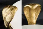 Odkládací stolek WILDLIFE COBRA 60 CM zlatý Odkládací stolek WILDLIFE COBRA 60 CM zlatý