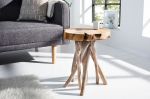 Odkládací stolek ROOT 45 CM masiv teak, II. jakost (A) Odkládací stolek ROOT 45 CM masiv teak, II. jakost (A)