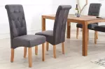 2SET židle VALENTINO grey s krčním válečkem 2SET židle VALENTINO grey s krčním válečkem