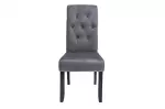 2SET židle VALENTINO grey black s krčním válečkem 2SET židle VALENTINO grey black s krčním válečkem