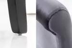 2SET židle VALENTINO grey black s krčním válečkem 2SET židle VALENTINO grey black s krčním válečkem
