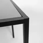 Zahradní stolový rám ENFIBRE černý pro desky max 70×70 cm Zahradní stolový rám ENFIBRE černý pro desky max 70×70 cm