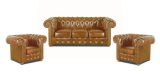 Sedací souprava Chesterfield Classic 3+1+1 kůže koňak Sedací souprava Chesterfield Classic 3+1+1 kůže koňak