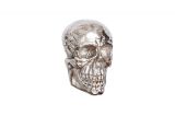 Nástěnná dekorace SKULL 40 CM stříbrná Nástěnná dekorace SKULL 40 CM stříbrná