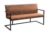Stolová lavice IMPERIAL 160 CM antik hnědá mikrovlákno Stolová lavice IMPERIAL 160 CM antik hnědá mikrovlákno