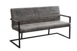 Stolová lavice IMPERIAL 160 CM vintage šedá mikrovlákno Stolová lavice IMPERIAL 160 CM vintage šedá mikrovlákno