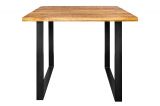 Barový stůl IRON CRAFT 120 CM NATUR masiv mango Barový stůl IRON CRAFT 120 CM NATUR masiv mango
