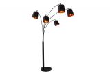 Stojací lampa LEVELS 202 CM BLACK GOLD Stojací lampa LEVELS 202 CM BLACK GOLD