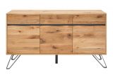 Komoda LIVING EDGE 160 CM divoký dub/antracitová Komoda LIVING EDGE 160 CM divoký dub/antracitová