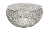 Konferenční stolek LEAF 80 CM SILVER Konferenční stolek LEAF 80 CM SILVER