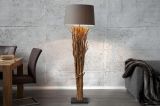 Stojací lampa EUPHORIA 175 CM hnědá naplavené dříví Stojací lampa EUPHORIA 175 CM hnědá naplavené dříví