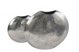 2SET váza ORIENT 40/30 CM stříbrná 2SET váza ORIENT 40/30 CM stříbrná