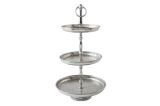 Etažér ORIENT II 47 CM stříbrný Etažér ORIENT II 47 CM stříbrný