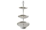Etažér ORIENT II 65 CM stříbrný Etažér ORIENT II 65 CM stříbrný