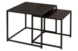 2SET konferenční stolek SLIM LINE 50 CM vzhled černý jasan 2SET konferenční stolek SLIM LINE 50 CM vzhled černý jasan