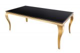 Jídelní stůl MODERN BAROCCO GOLD 180 CM černý Jídelní stůl MODERN BAROCCO GOLD 180 CM černý