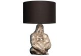Stolní lampa WILDLIFE GORILA 60 CM stříbrná Stolní lampa WILDLIFE GORILA 60 CM stříbrná