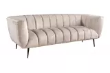 Pohovka NOBLESSE 3M 225 CM šampaňská samet Pohovka NOBLESSE 3M 225 CM šampaňská samet