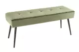 Lavice BOUTIQUE 100 CM olivově zelená samet Lavice BOUTIQUE 100 CM olivově zelená samet